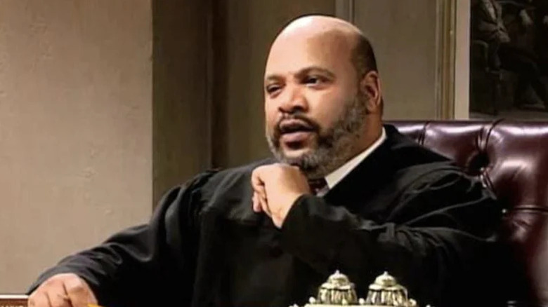 Uncle Phil wearing a judge's robes on The Fresh Prince of Bel-Air