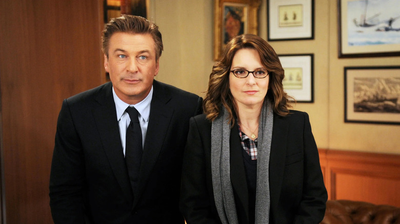 Jack and Liz in Jack's office in "30 Rock"