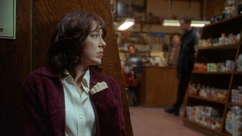 Chyna Shepherd hides from Edgler Foreman Vess in "Intensity" (1997)