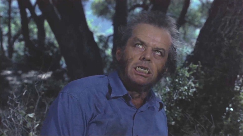 Will Randall looking up in Wolf (1994)