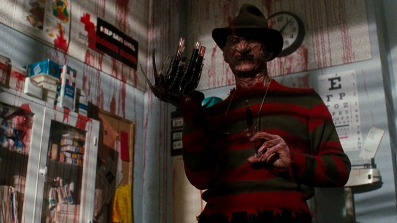 Freddy in a doctor's office in A Nightmare on Elm Street (1984)