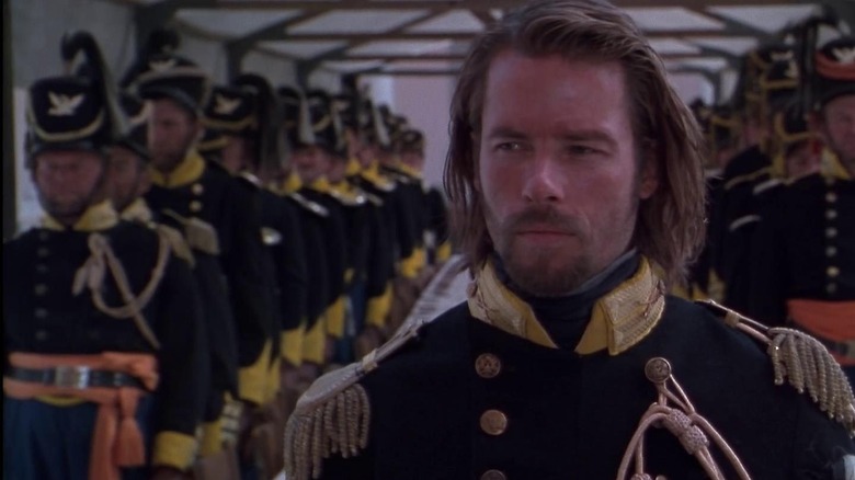 US army captain John Boyd before being demoted in Ravenous (1999)