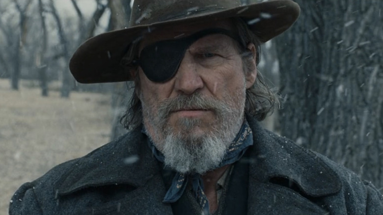 Rooster Cogburn glares menacingly in 