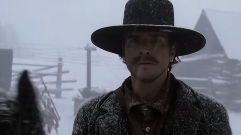 Jacob Wheeler wanders through the snow on Into the West (2005)