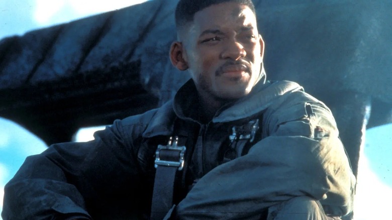 Captain Steven Hiller composing himself in Independence Day (1996)