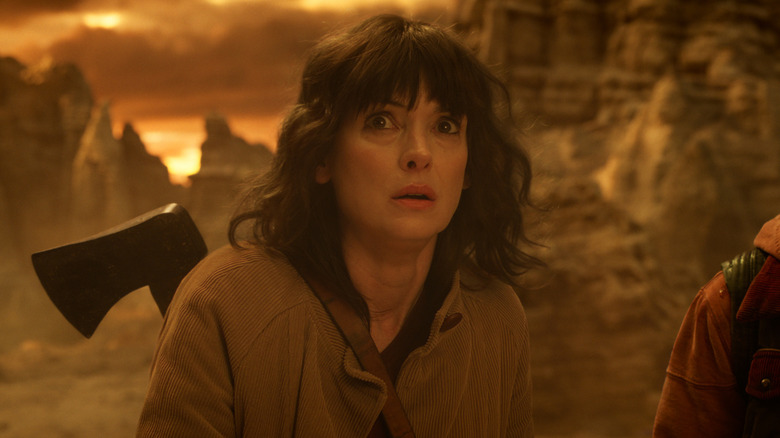 Joyce Byers in the Abyss in 