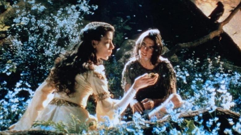 Jack O' The Green admiring Princess Lili in Legend (1986)