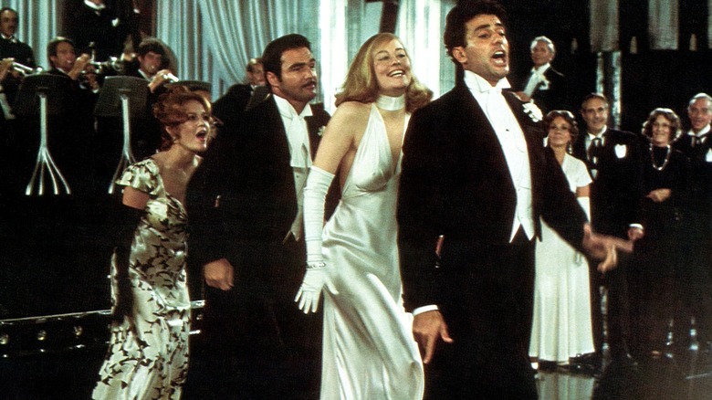 Kitty, Michael, Brooke, and Johnny sing and dance in "At Long Last Love" (1975)