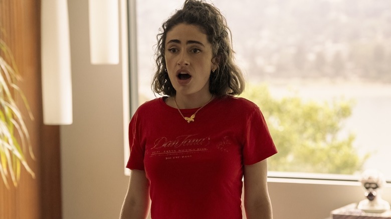 Maia looking shocked on I Love LA