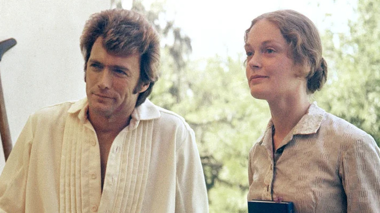 A wounded John McBurney and Edwina Dabney in "The Beguiled" (1971)