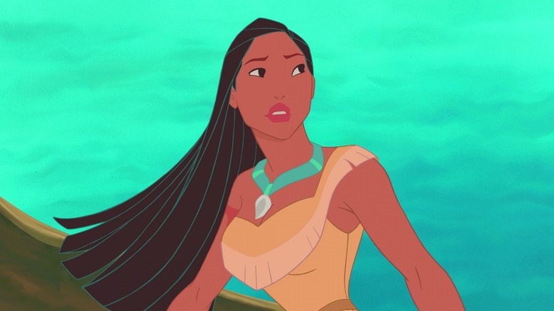 Pocahontas looking confused in Pocahontas