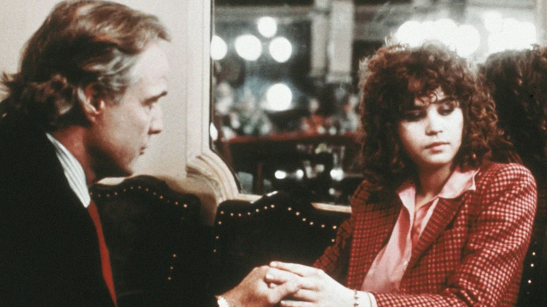 Paul reaching out to Jeanne in Last Tango in Paris (1972)