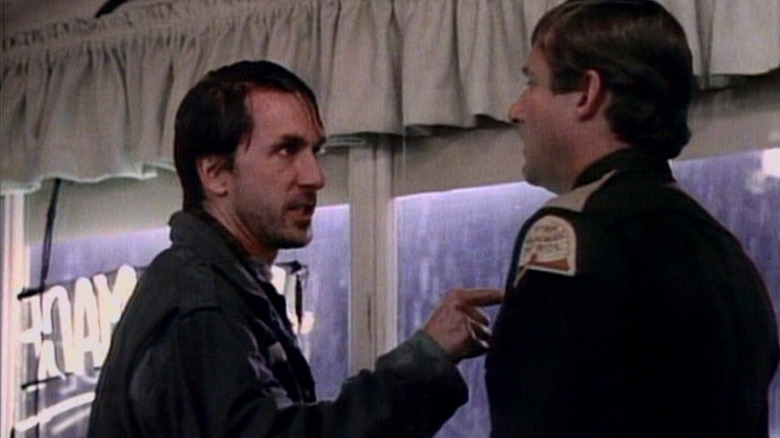 Price confronts Sherif Dennis Wells in "The Twilight Zone"