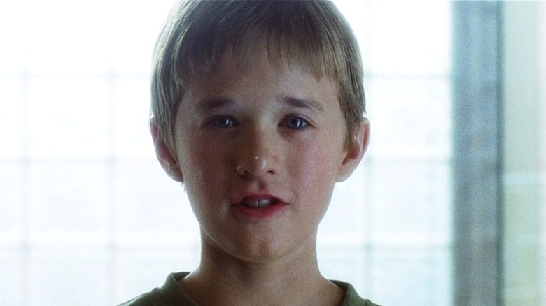 David talking to the camera in A.I. Artificial Intelligence (2001)