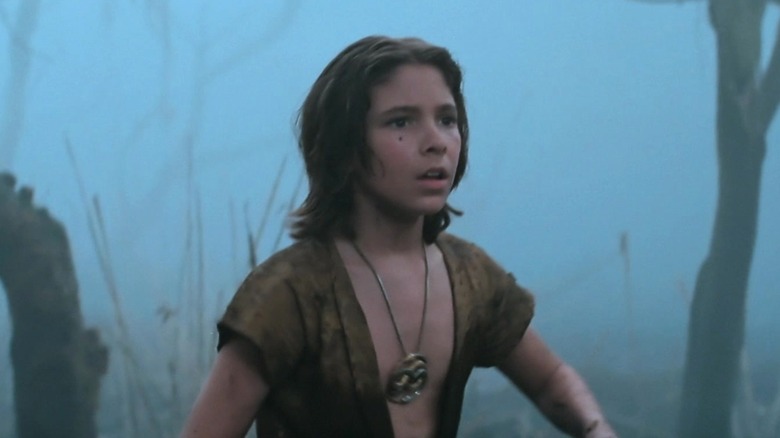 Atreyu walks through the Swamp of Sadness in The NeverEnding Story (1984)