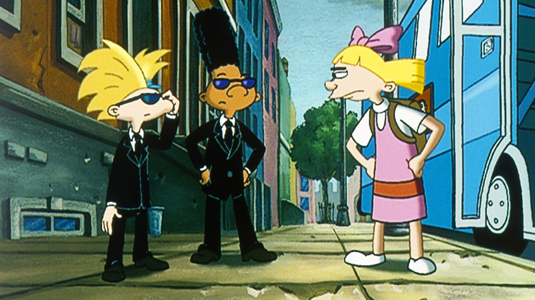 Helga confronts Arnold and Gerald in "Hey Arnold! The Movie"