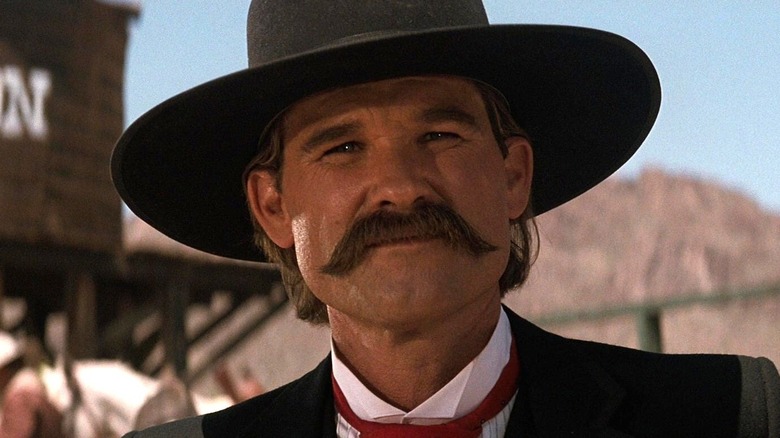 Wyatt Earp wearing a hat in Tombstone