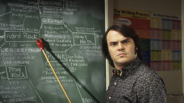 Dewey Finn teaching rock and roll in School of Rock (2003)