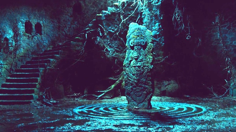 The labryinth's interior in "Pan's Labyrinth"