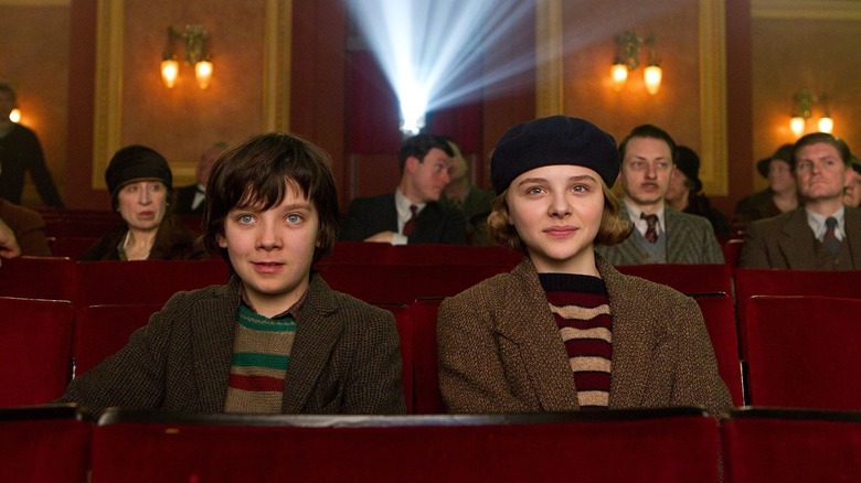 Hugo and Isabelle visit the cinema in Hugo (2011)