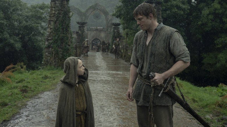 Egg looking at Dunk in A Knight of the Seven Kingdoms