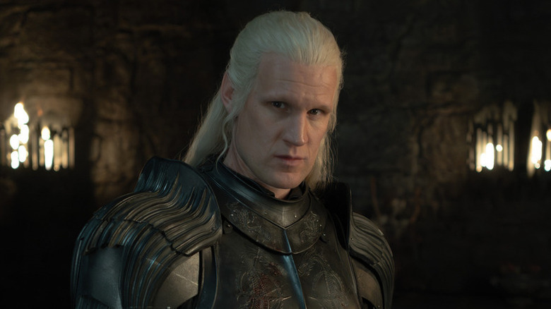 Daemon Targaryen wearing armor on 