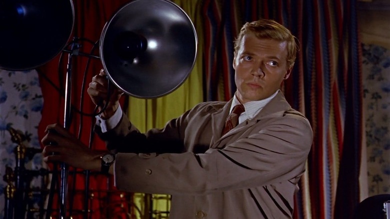 Mark Lewis shooting a victim in Peeping Tom (1960)