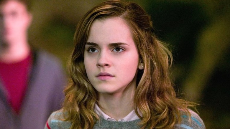 Hermione Granger frowning in "Harry Potter and the Order of the Phoenix."