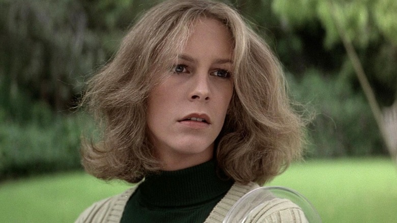 Laurie Strode looking in Halloween