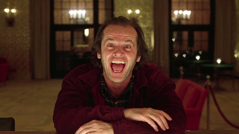 Jack Torrance laughing in The Shining