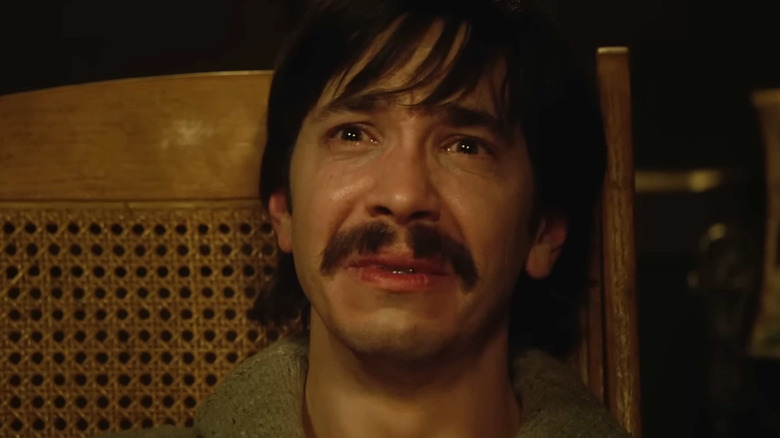 Wallace Bryton crying in "Tusk" (2014)