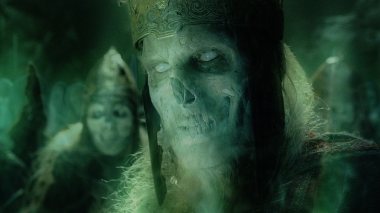 The King of the Dead with his army in The Return of the King