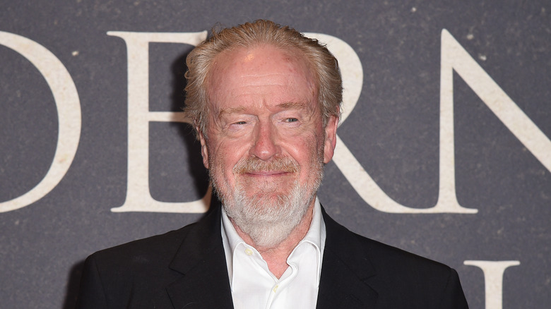 Ridley Scott at the premiere of The Last Duel (2021)