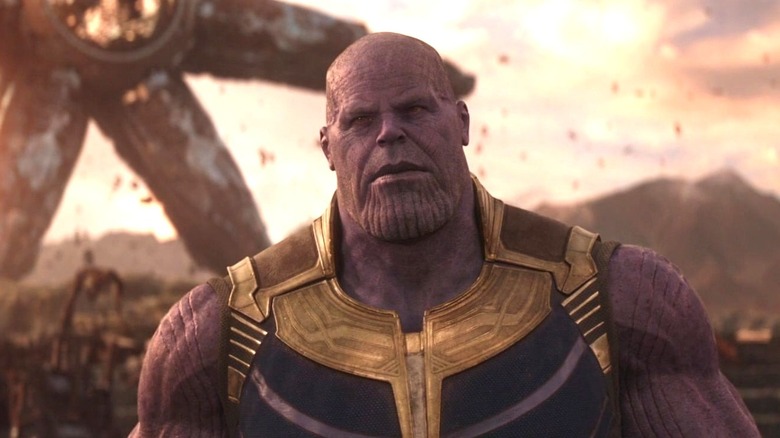Thanos prepares for battle on Titan in "Avengers: Infinity War" (2018)