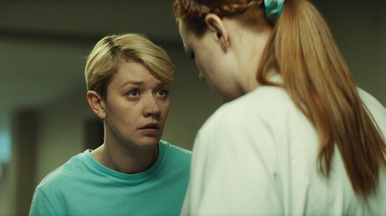 Pernille Larsen confronts Katja on "The Nurse" (2023)