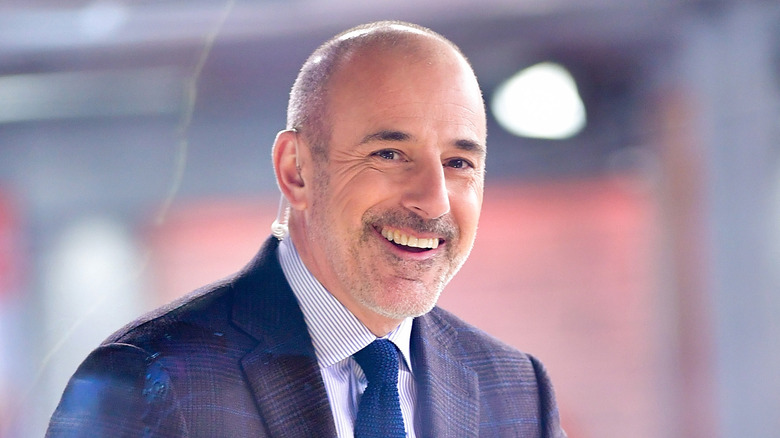 Matt Lauer smiling
