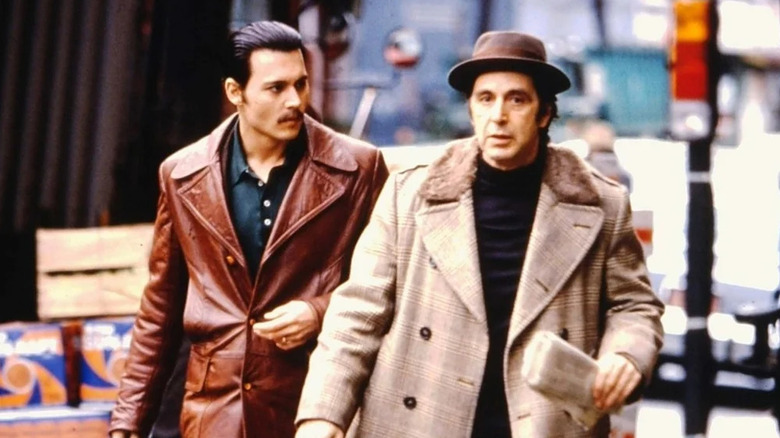 Donnie and Lefty in NYC in Donnie Brasco (1997)