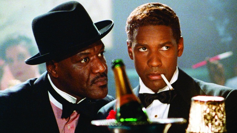 West Indian Archie talking to Malcolm X in "Malcolm X" (1992)