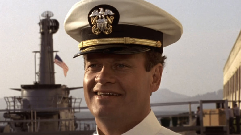 Thomas ready for duty in Down Periscope (1996)