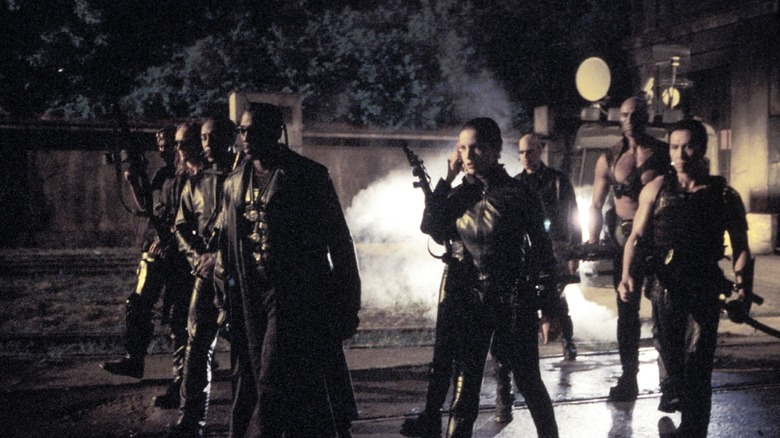 Blade and pals off on a new mission in Blade II (2002)