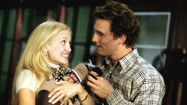 Andie and Ben arguing over the dog in How to Lose a Guy in 10 Days