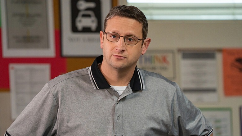 Tim Robinson playing a frustrated driving instructor in I Think You Should Leave with Tim Robinson (2019)