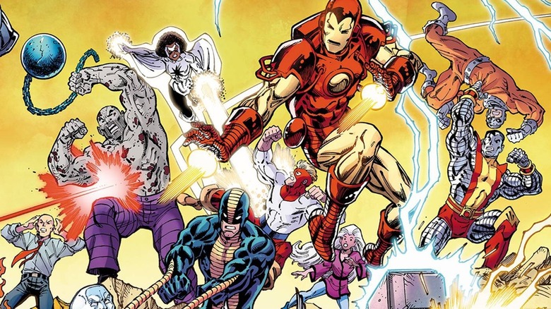 A cover for one of the Battleworld comic issues (2015)