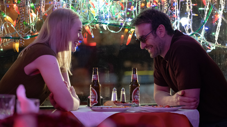Matt having dinner with Karen in Daredevil: Born Again