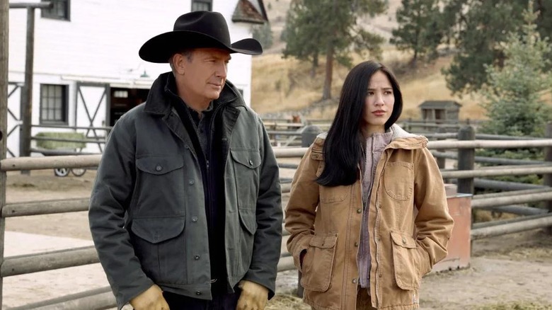 John and Monica on the ranch in Yellowstone (2018-2024)