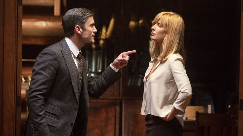Jamie Dutton yells at Beth Dutton on Yellowstone (2018-2024)