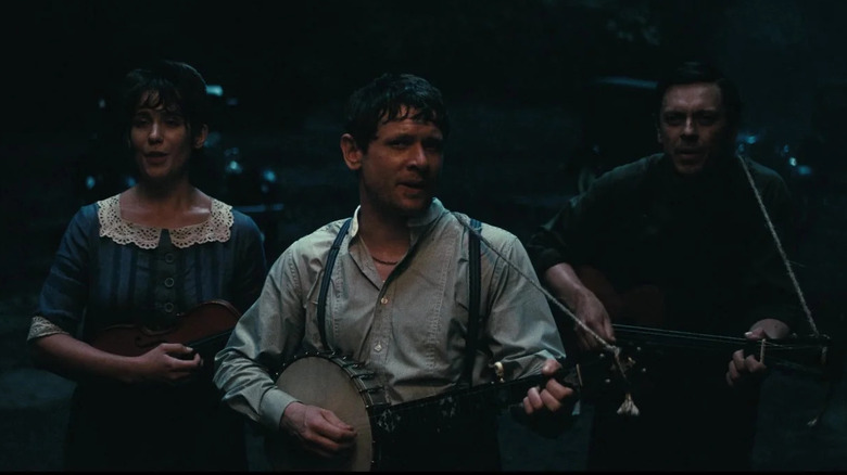 vampires play instruments in "Sinners" (2025)