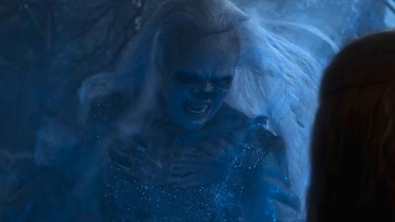 A wraith snarling in The Witcher