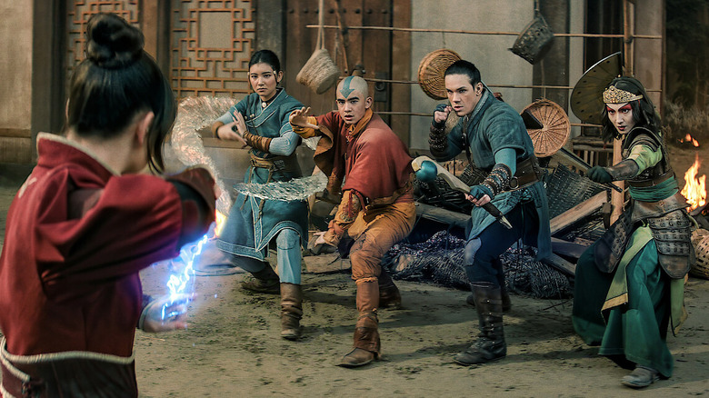 The leads of "Avatar: The Last Airbender" get ready for a fight (2026)