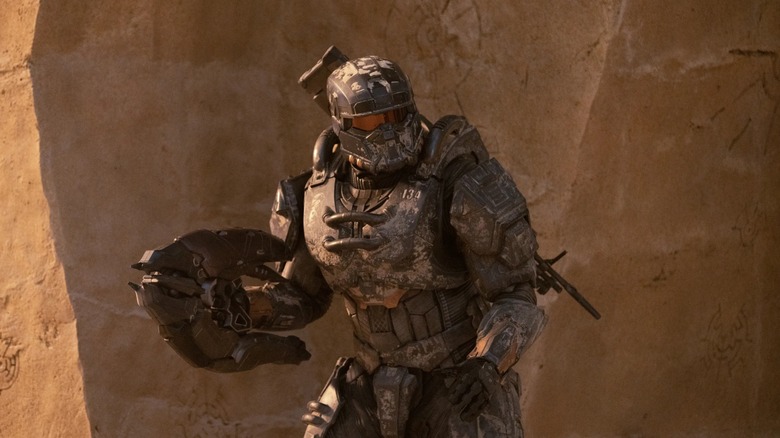 Master Chief on a special mission in Halo (2022)